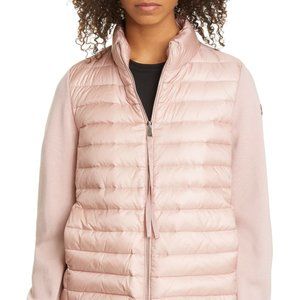 New Authentic Quilted Down & Wool Short Jacket